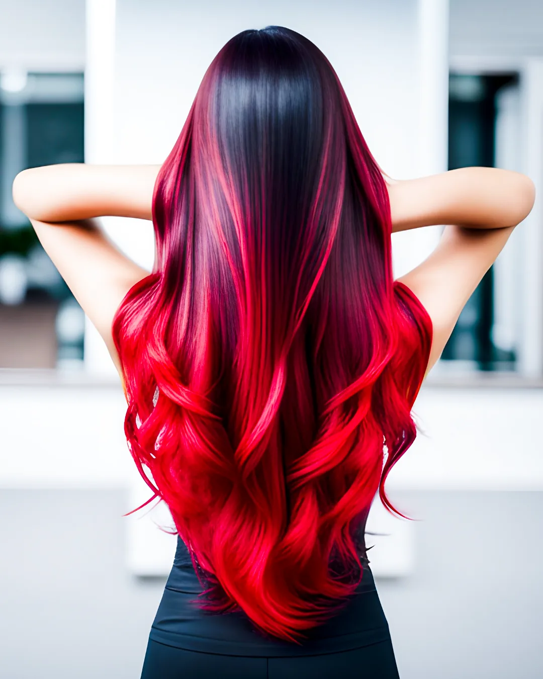 Cliente en consulta de color con estilista, servicio de Color y Transformación